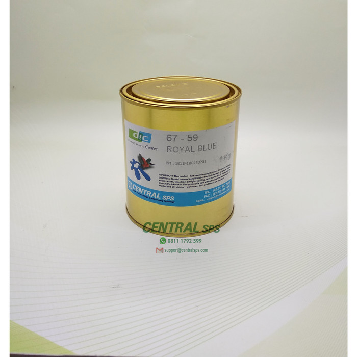 

TINTA COATES ROYAL BLUE 67-59