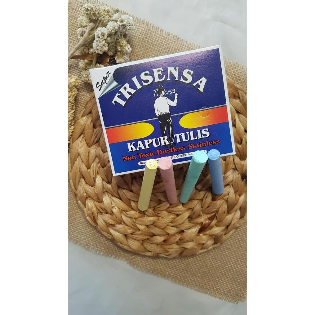 

Paling Laris Free Ongkir Trisensa Kapur Tulis Warna Kapu Papan Hitam Bahan Terbaik Racun Shopee