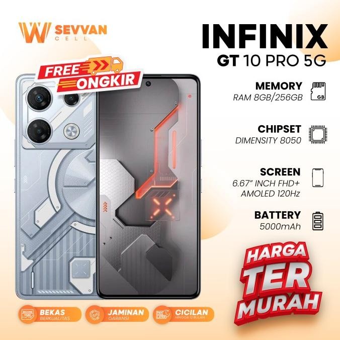 Infinix GT 10 Pro 5G Ram 8/256 GB