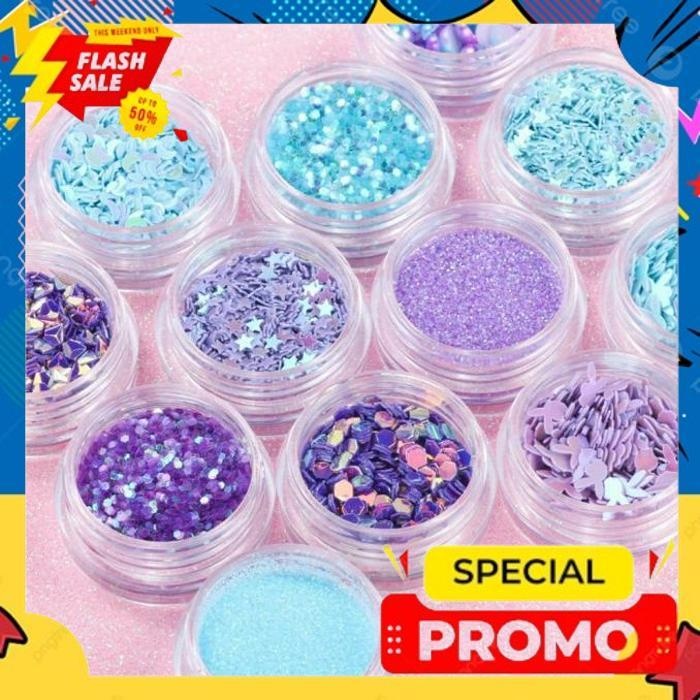 VIRAL GLMU GLITTER MAKEUP WAJAH KUKU BLINK BLINK STAR COSPLAY MAKE UP ART FURUBA