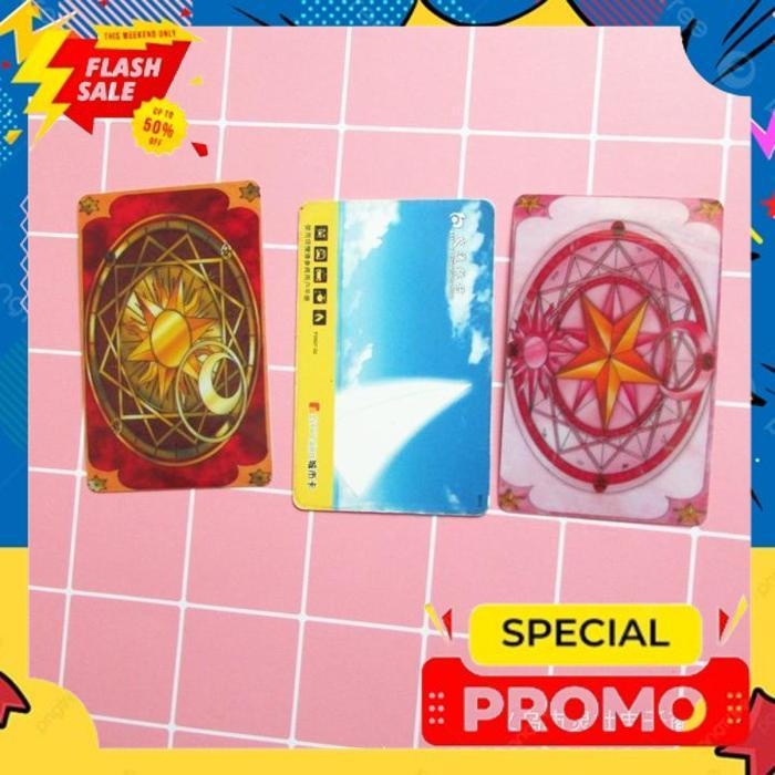 

SALE PICL STICKER KARTU CLOW CARD STIKER CARDCAPTOR FURUBA