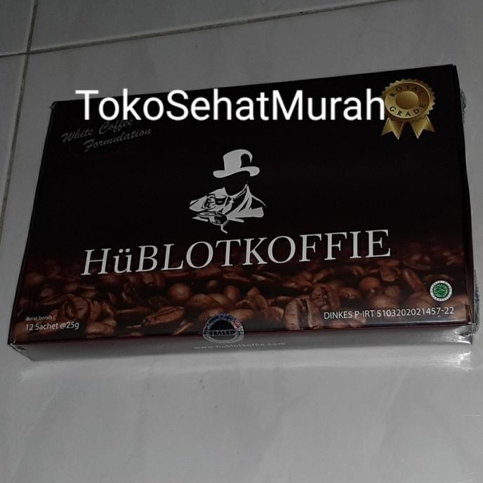 

Terlaris Hublotkoffie Original Hologram - Kopi Hublot 4 Box Kecil (12 Sachet) Ready Stok