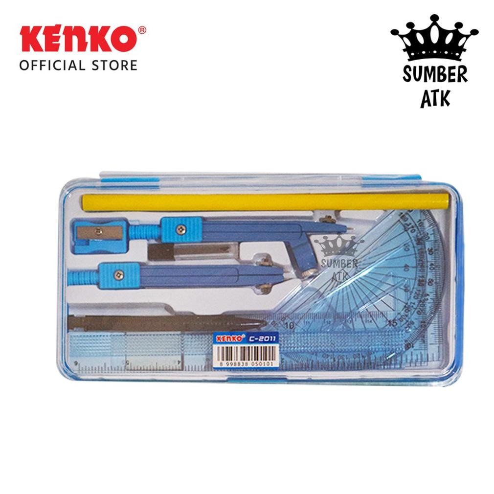 

Ex45 Compass Kenko C-2011 compas / Jangka Set Alat Tulis - 1 PCS Original