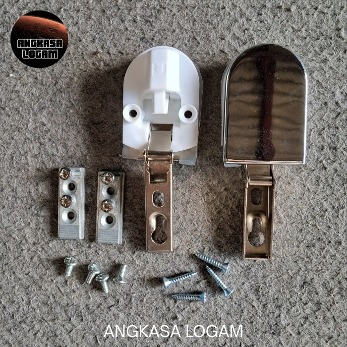 ENGSEL SENDOK KACA BESAR OVAL 35MM MERK LAMA SATUAN.