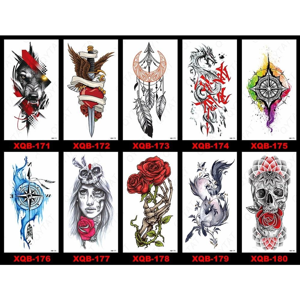 [ Wu TS ] TEMPORARY TATTOOO – XQB 171-180