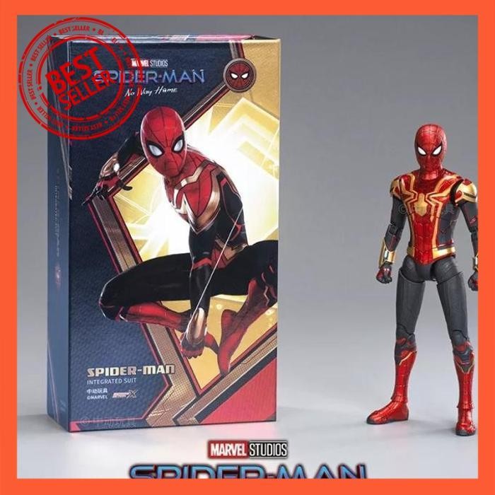 | WRM | ZD TOYS NO WAY HOME ZDTOYS SPIDERMAN BLACK INTERGRATE UPGRADE FIGURE
