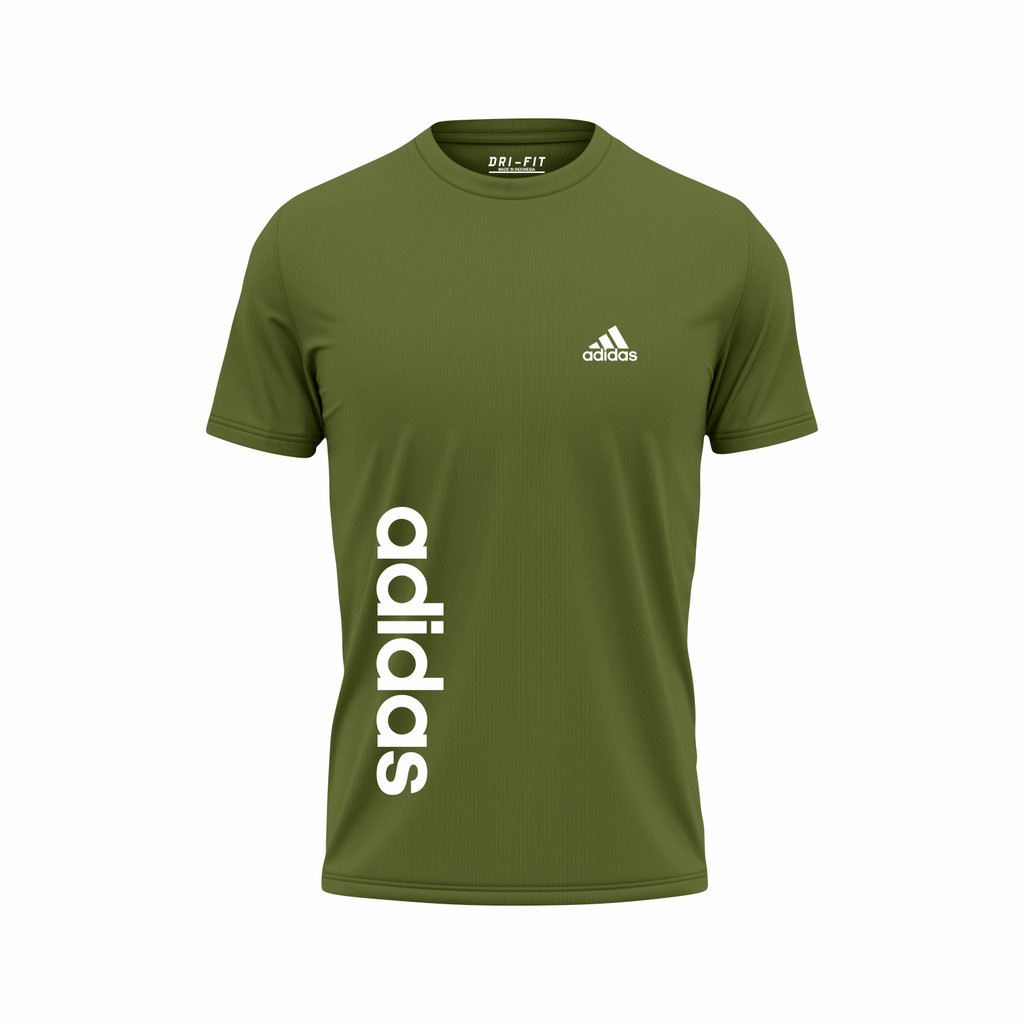 Baju Kaos Olahraga Pria Ukuran M-L-XL-XXL