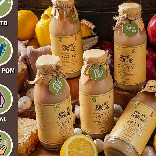 

Satya Natural (Paket 5 Botol) Jus Bawang Putih Tunggal Bpom Tr