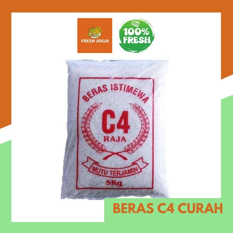 

Beras C4 Delanggu kemasan 5kg | Fresh Jogja