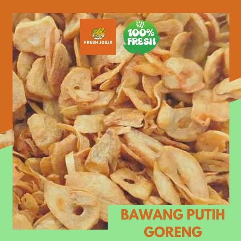 

Bawang Putih Goreng per pack | Fresh Jogja