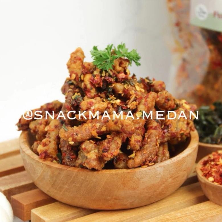 

Ori [500Gr] Keripik Usus Crispy Pedas Daun Jeruk | Snackmama Grosir