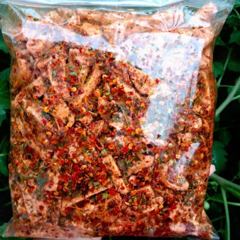 

Buruan Basreng Pedas 1Kg / 1 Kg Bakso Goreng Cemilan Snack Stick Crispy Pedas Gurih Daun Jeruk Premium