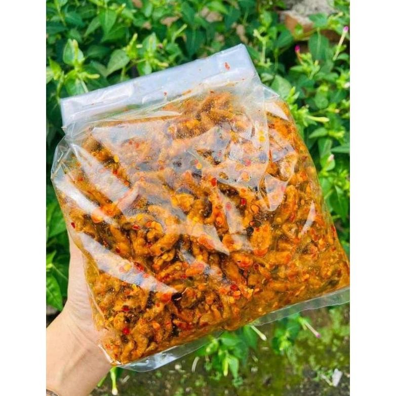 

Buruan Keripik Usus Crispy Pedas Daun Jeruk 1Kg Premium