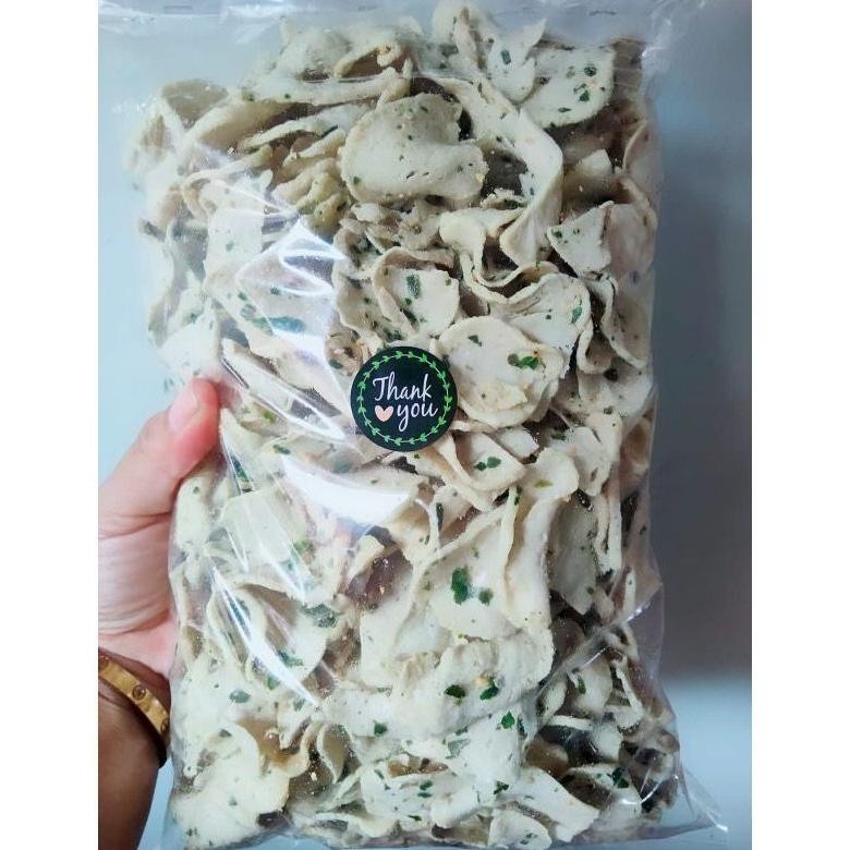 

Buruan Cemilan Basreng Coin Pedas Daun Jeruk Basreng Viral Kemasan 1Kg Basreng Tipis Original Premium