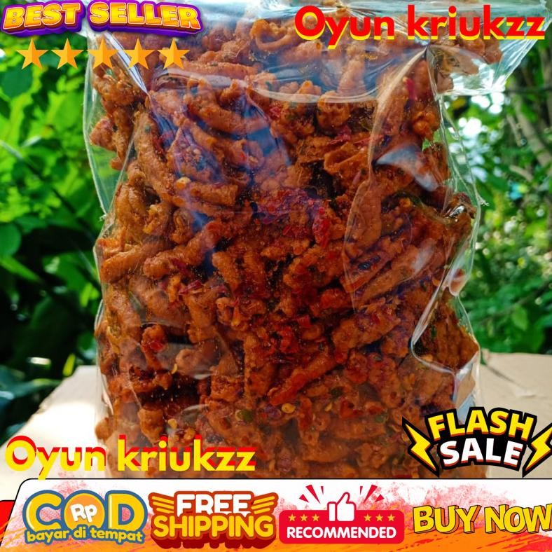 

Termurah Keripik Usus Ayam 1Kg Pedas Daun Jeruk 1Kg & Original Murah