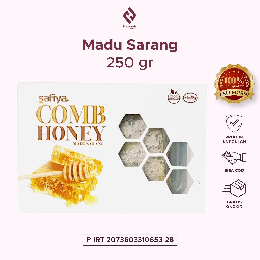 

Termurah Madu Sarang Murni 250 Gram Sarang Madu Safiya Original Premium Murah