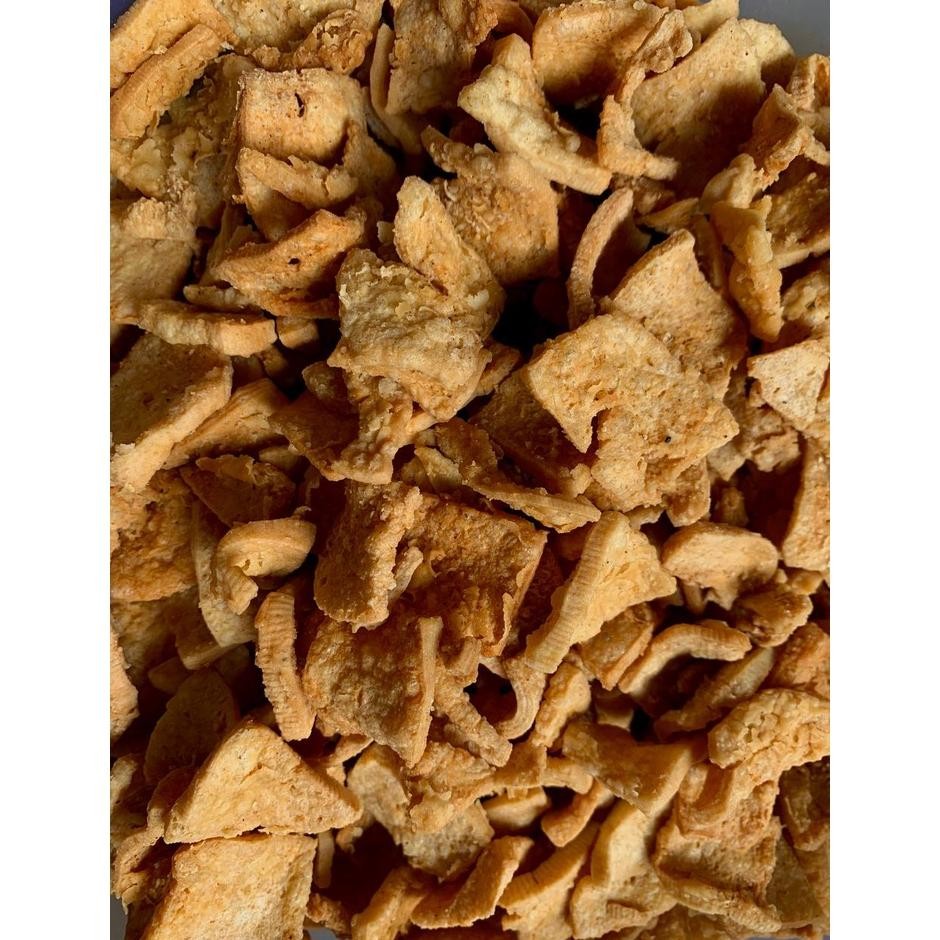 

Ori Keripik Tahu Crispy 500Gr Kriuk Cikruh Original & Pedas Gurih Jajanan Cemilan Kerupuk Krispi Renyah High Quality