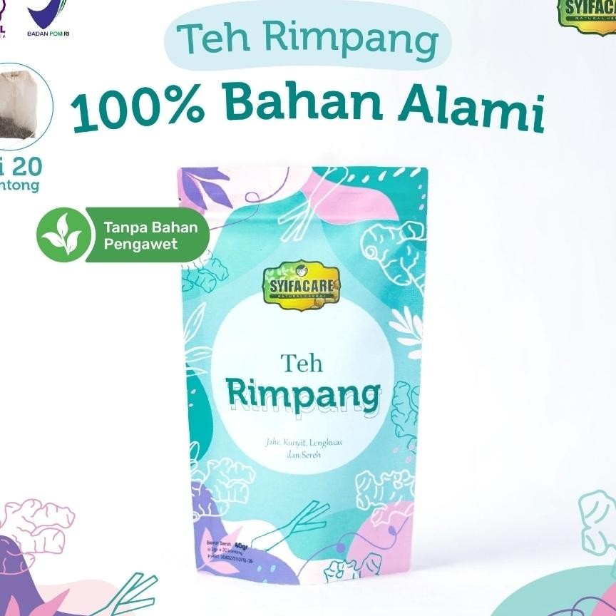 

Teh Rimpang Celup Syifacare Teh Detox Jsr Imunitas Ramuan Rempah Rimpang Bpom