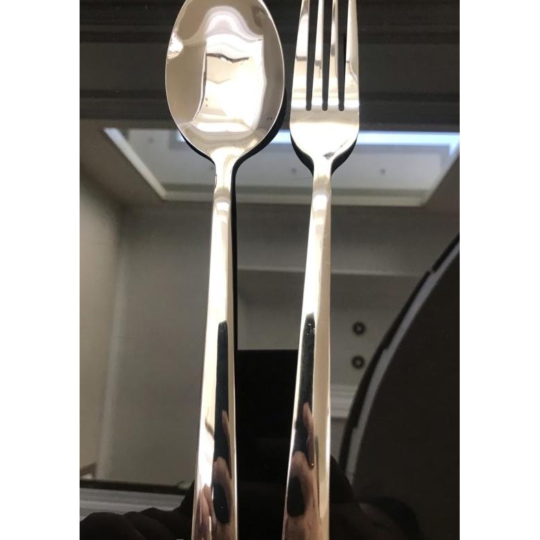 Sendok Garpu Dinner Isi 6 Stainless Steel Tebal Restaurant Hotel