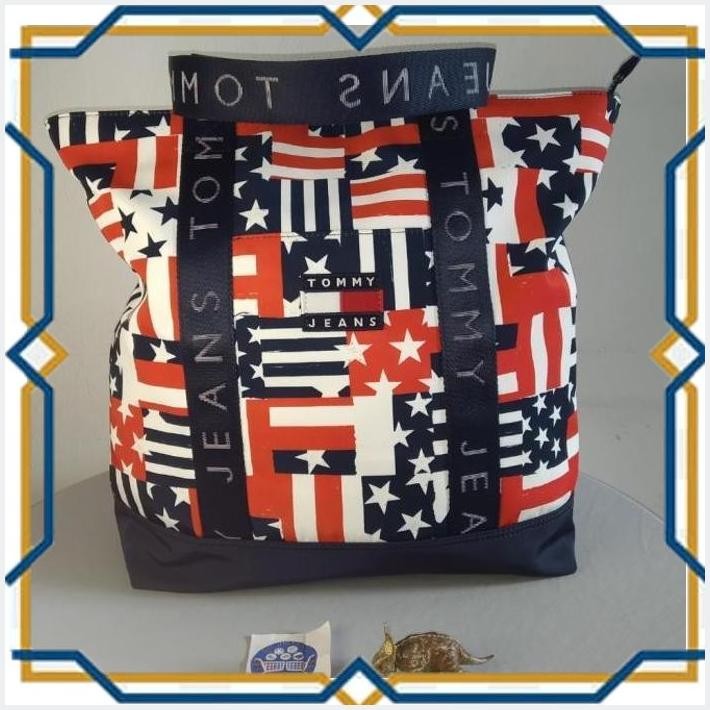 [THE] TAS SHOPPING BAG TOMMY HILFIGER HERITAGE TOTE BAG TOMMY JEANS ORIGINAL