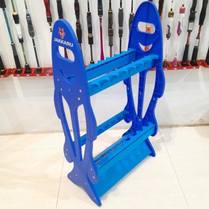 Rak Joran Jakkaru Rod Holder Fishing Rod Rack Stand untuk Display