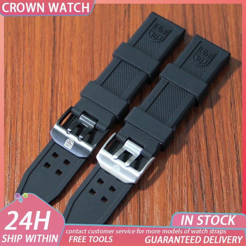 Luminox Silicone Watch Strap 3150  3081  Luminox Army Style Watch 8821 Rubber Waterproof Watch Brace