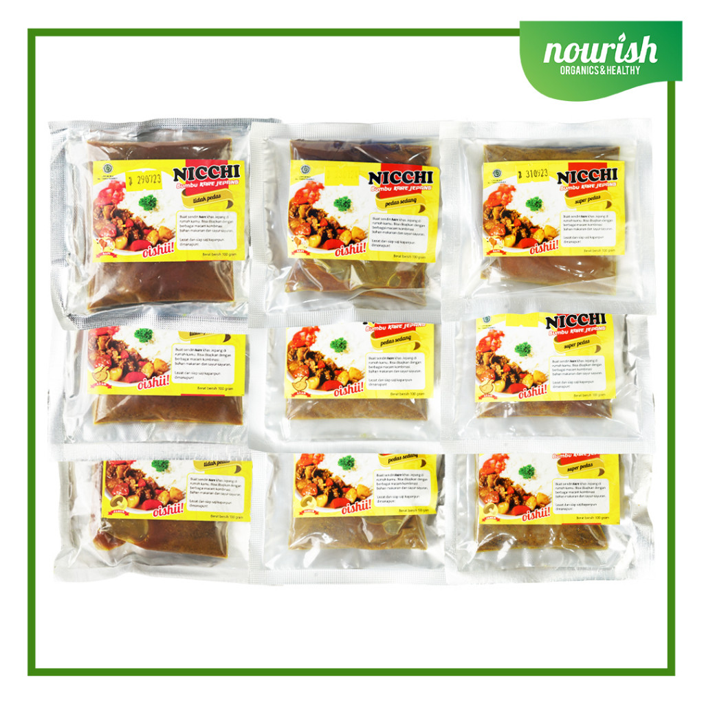 

NICCHI Kare Jepang / Kari Jepang / Japanese Curry Paste , HALAL 100g