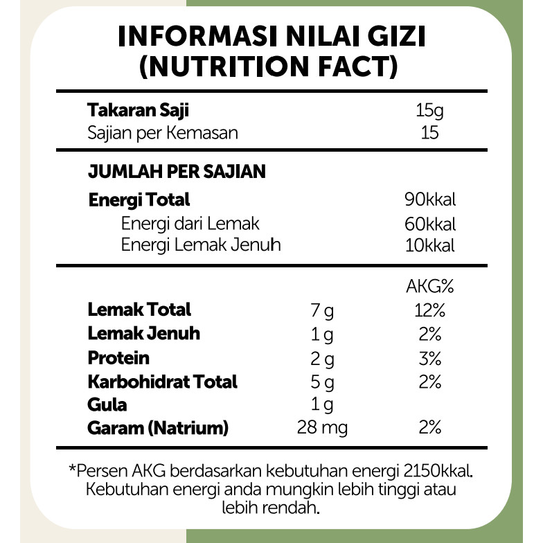

RB22 Nourish Original Unsweetened Cashew Butter - 225 gr