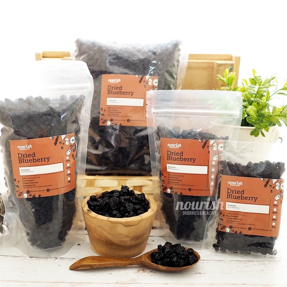 

Dried Blueberry (Blueberi Kering) 100gr