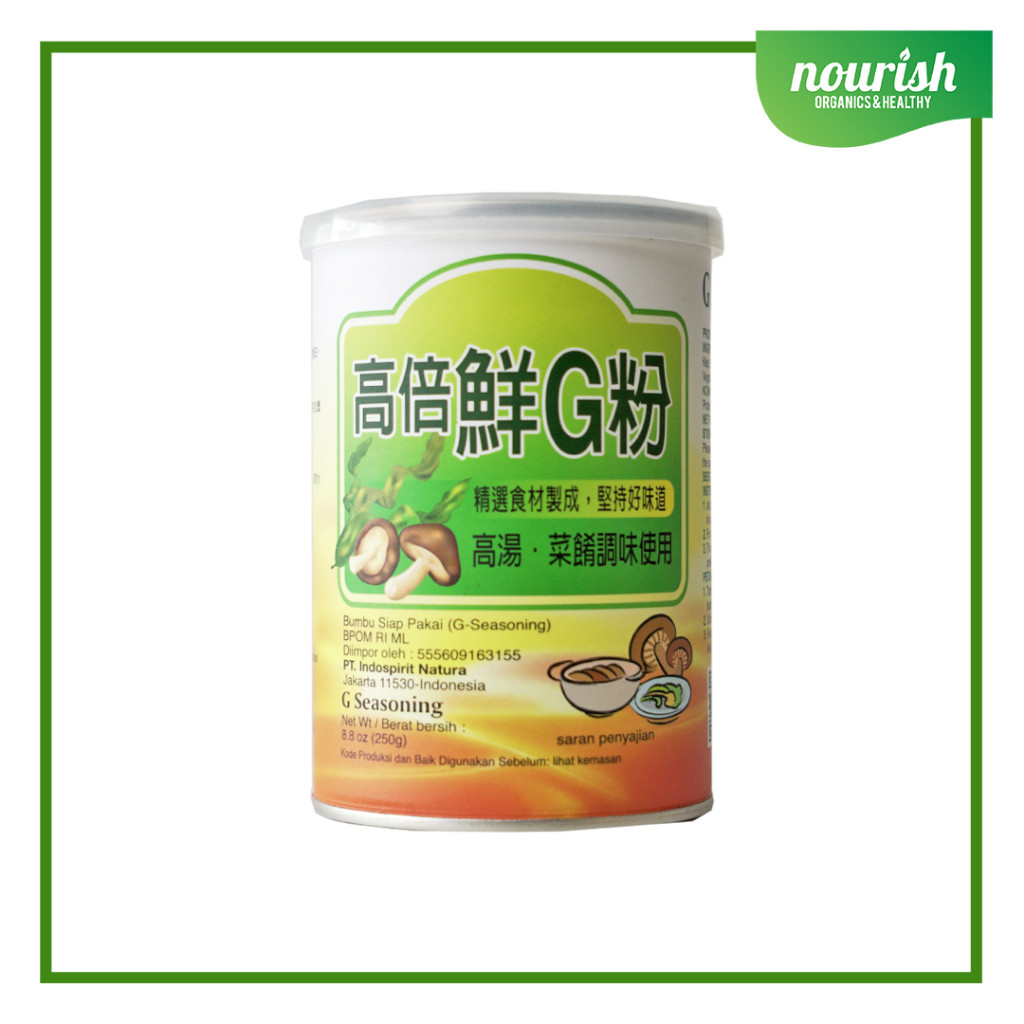 

Kaldu Jamur Chateau Vegan G Seasoning NO MSG 250 gr