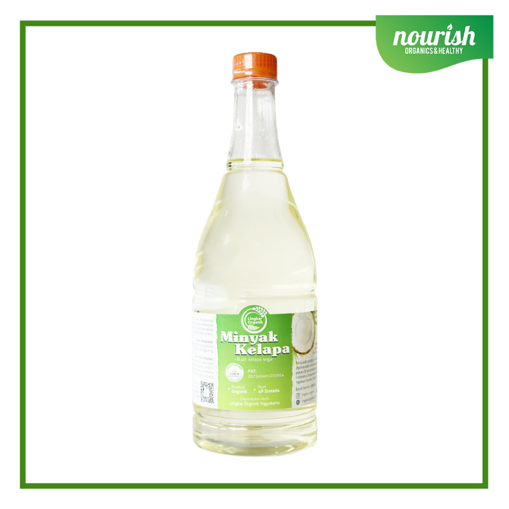 

Lingkar Organik, Coconut Oil 1L (Minyak Goreng Kelapa)