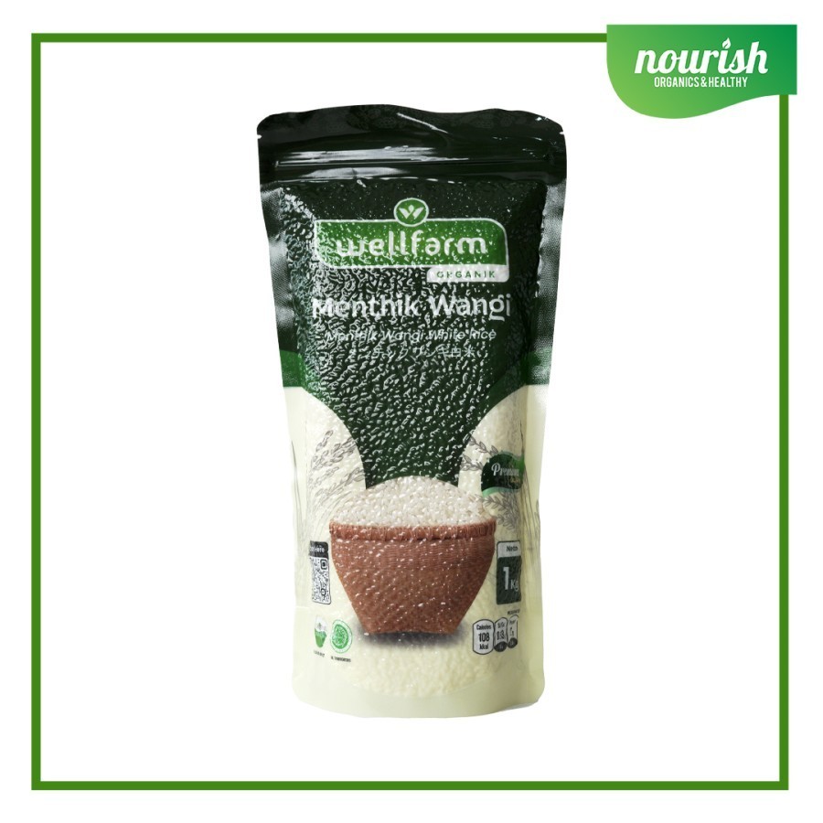 

WellFarm Beras Menthik Wangi Organik 1Kg Premium Quality
