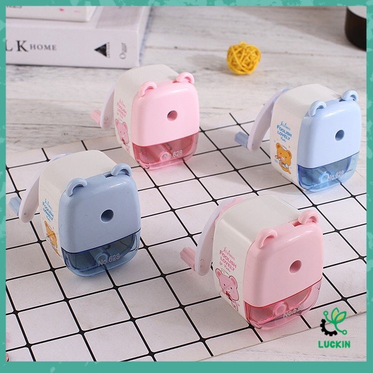 

Rautan putar mini / serutan meja karakter Lucu Hadiah