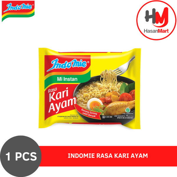 

Indomie Kari Ayam Mie Instant [1 PCS]