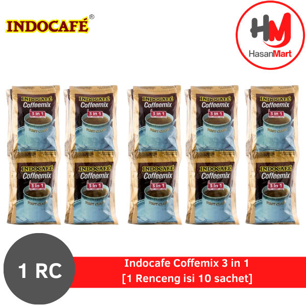 

Indocafe Coffemix 3 in 1 [1 Renceng isi 10 sachet]