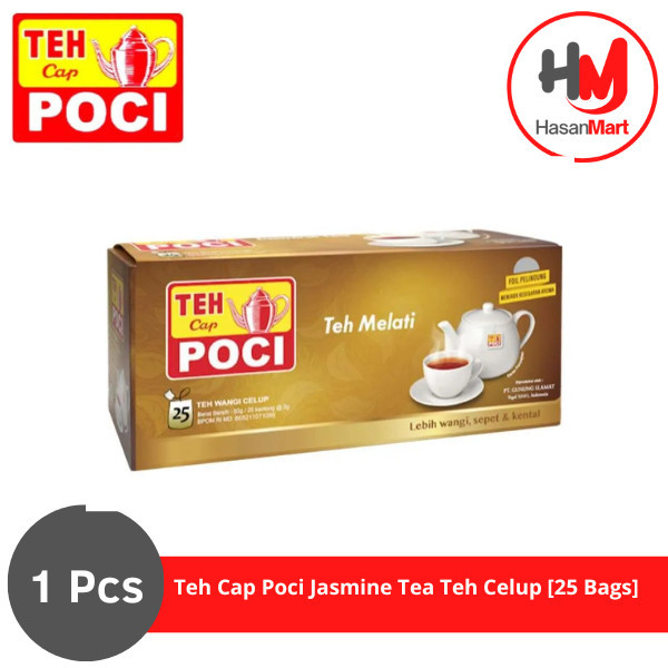 

Teh Cap Poci Jasmine Tea Teh Celup [25 Bags]