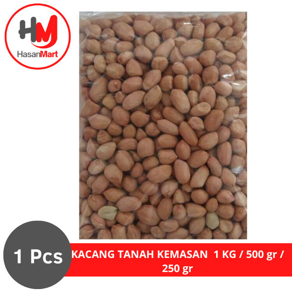 

KACANG TANAH KEMASAN KILOAN (1 kg / 500 gr / 250 gr ) - By HasanMart - 250