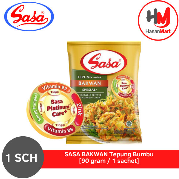 

SASA BAKWAN Tepung Bumbu [90 gram / 1 sachet]
