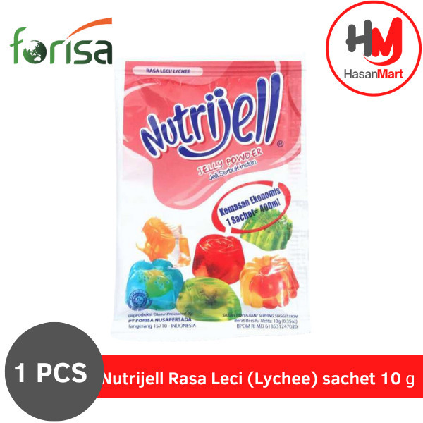 

Nutrijell Rasa Leci (Lychee) sachet 10 g