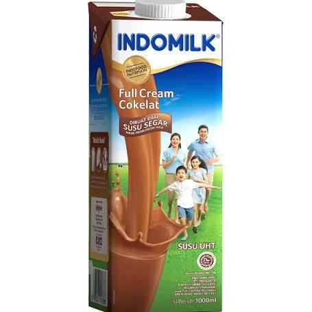 

PROMO!! SUSU COKLAT INDOMILK UHT 1L PER KARTON ISI 12 PCS
