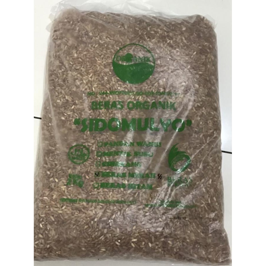 

BERAS MERAH SS 2x SLEP ORGANIK INDONESIA SIDOMULYO 2KG HARGA TERMURAH