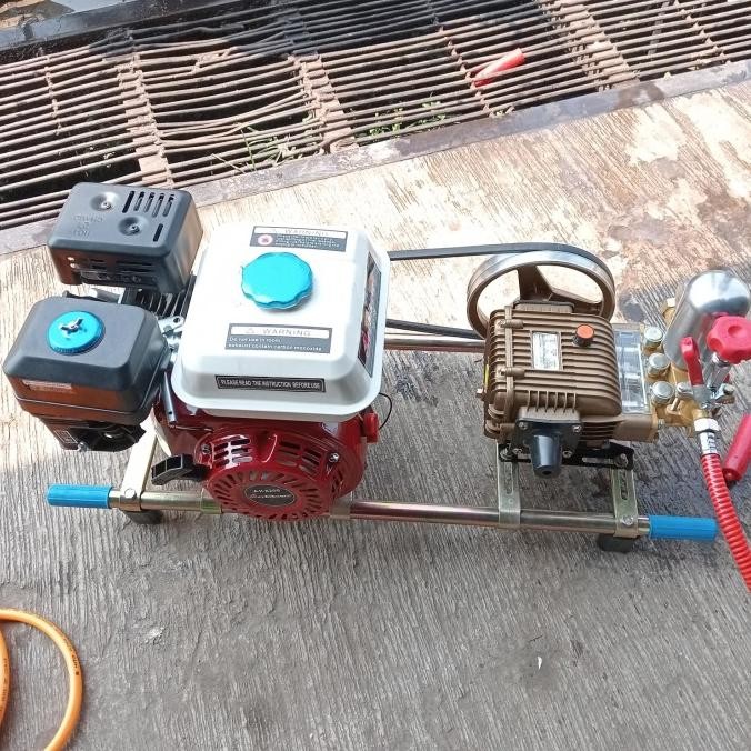 Mesin Cuci Steam Bensin Motor Dan Mobil "Siap Pakai" [ Evismall ]