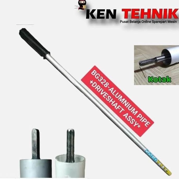 Stik Pipa Mesin Potong Rumput Bg 328 Model Kotak/ Drive Shaft Assy [ Evismall ]