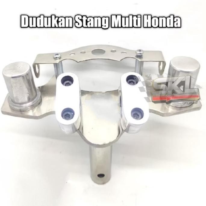 Adaptor Dudukan Stang Jepit Stang Fatbar Skl Motor Matic Honda Original