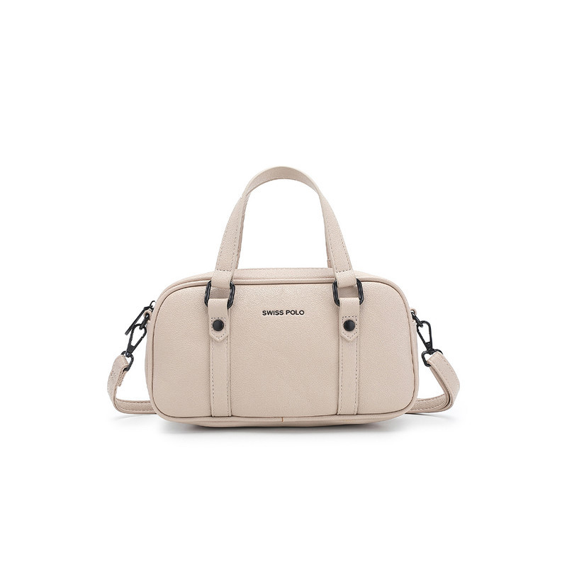 Swiss Polo Top Handle Bag / Sling Bag / Crossbody Bag (Tas Selempang / Tas Tangan) - Hitam Wanita - 