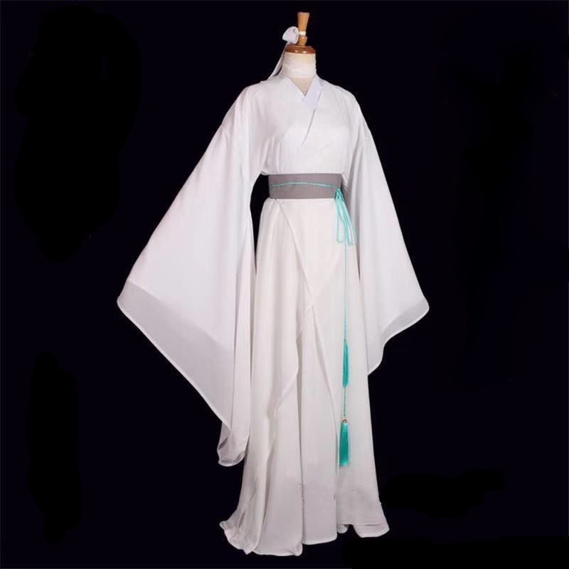 Xie Lian Cosplay Tian Guan Ci Fu Cosplay Xie Lian Cosplay Kostum Xielian Wig Topi Bambu Prop Cina Ha