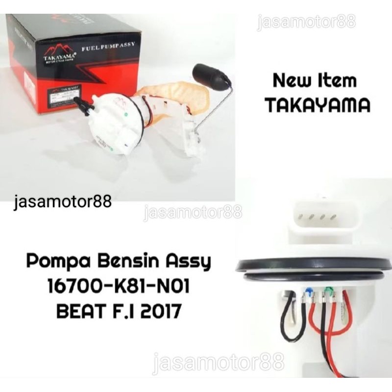 FUEL PUMP POMPA INJEKSI BEAT FI 2017 K81 N01
