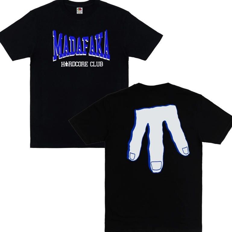 Terviral Madafaka Hardcore Club T-Shirt Hc Kaos Hardcore Tlhc