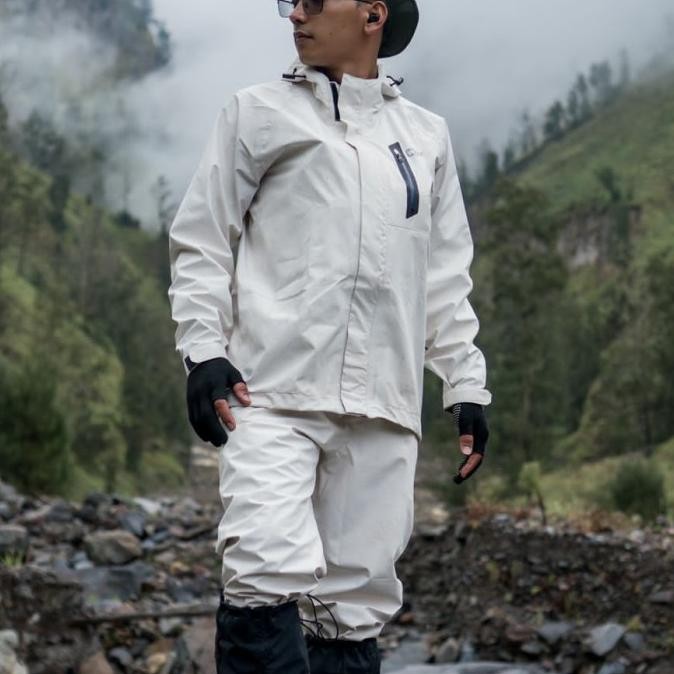 jas hujan Wd wild outdoor original Raincoat Setelan