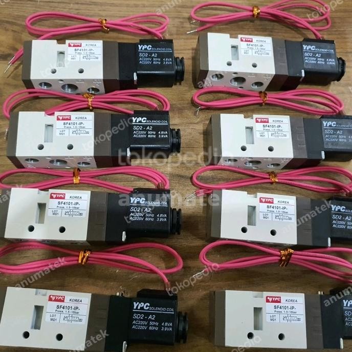 Solenoid Valve Ypc Sf4101 Ip Sf 4101 Ip Sf4101Ip 220V [ Double L21 ]